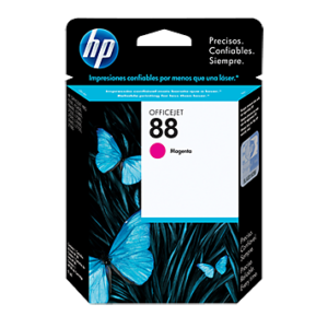 Cartucho Original de tinta magenta HP 88