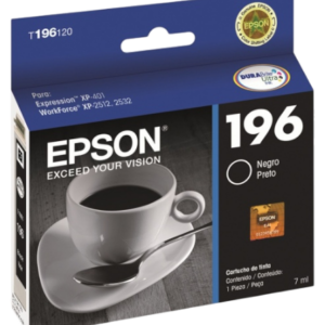 Cartucho Epson T196120 Negro Original
