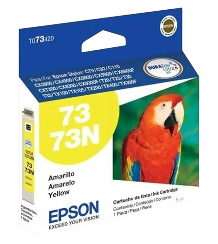 Cartucho Epson 73 Amarillo Original